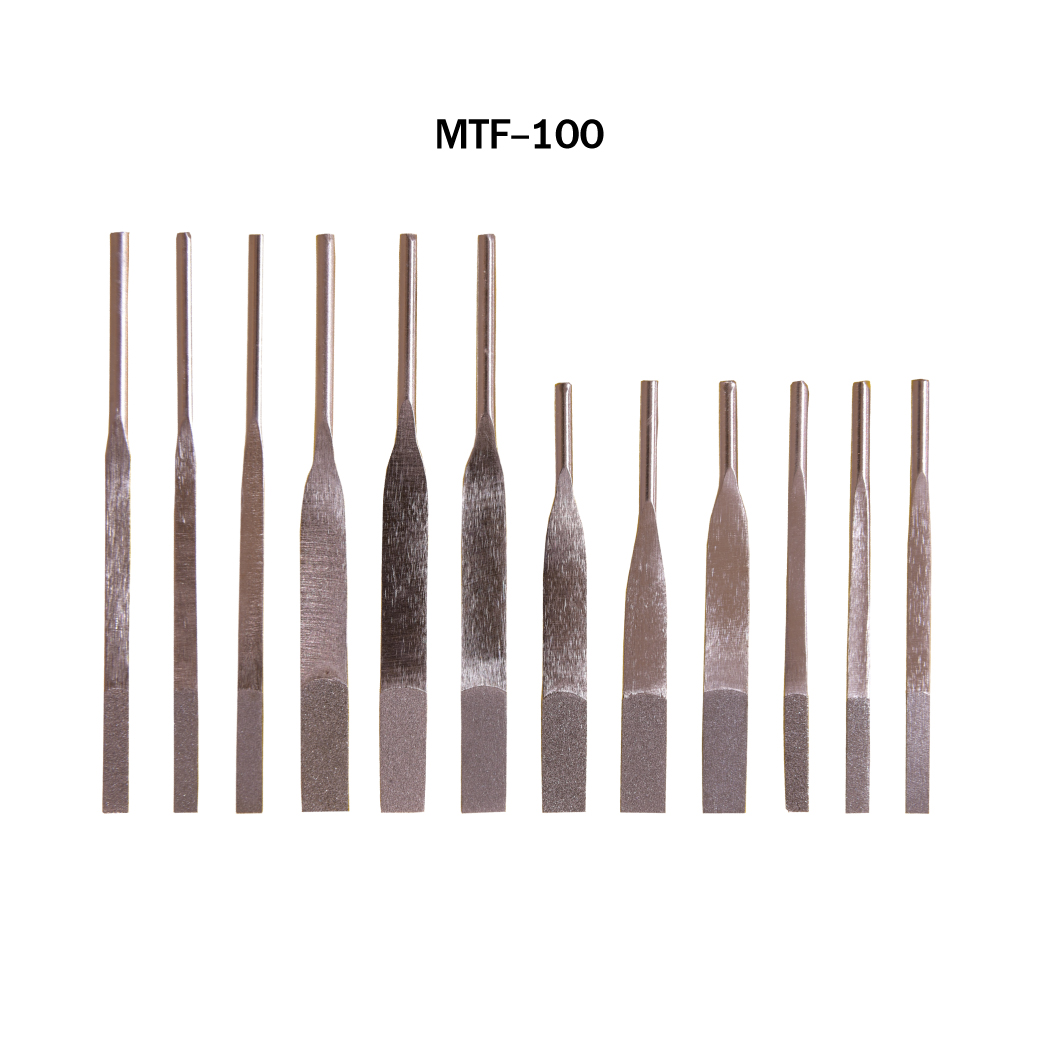 ชุดตะไบเพชร ชนิดแบนใช้กับเครื่องแรงลม MTF